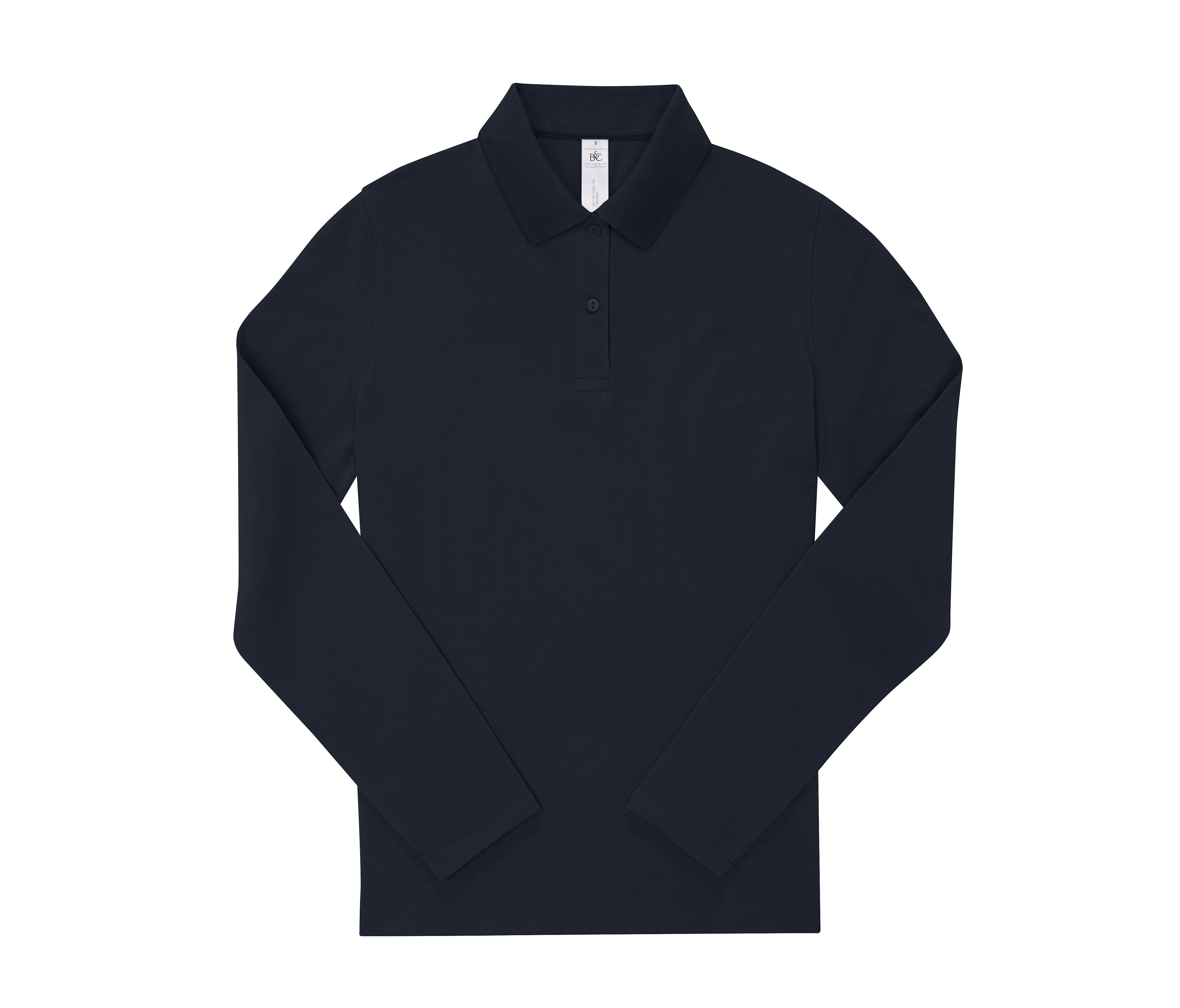 B&C MY POLO 180 LSL/WOMEN