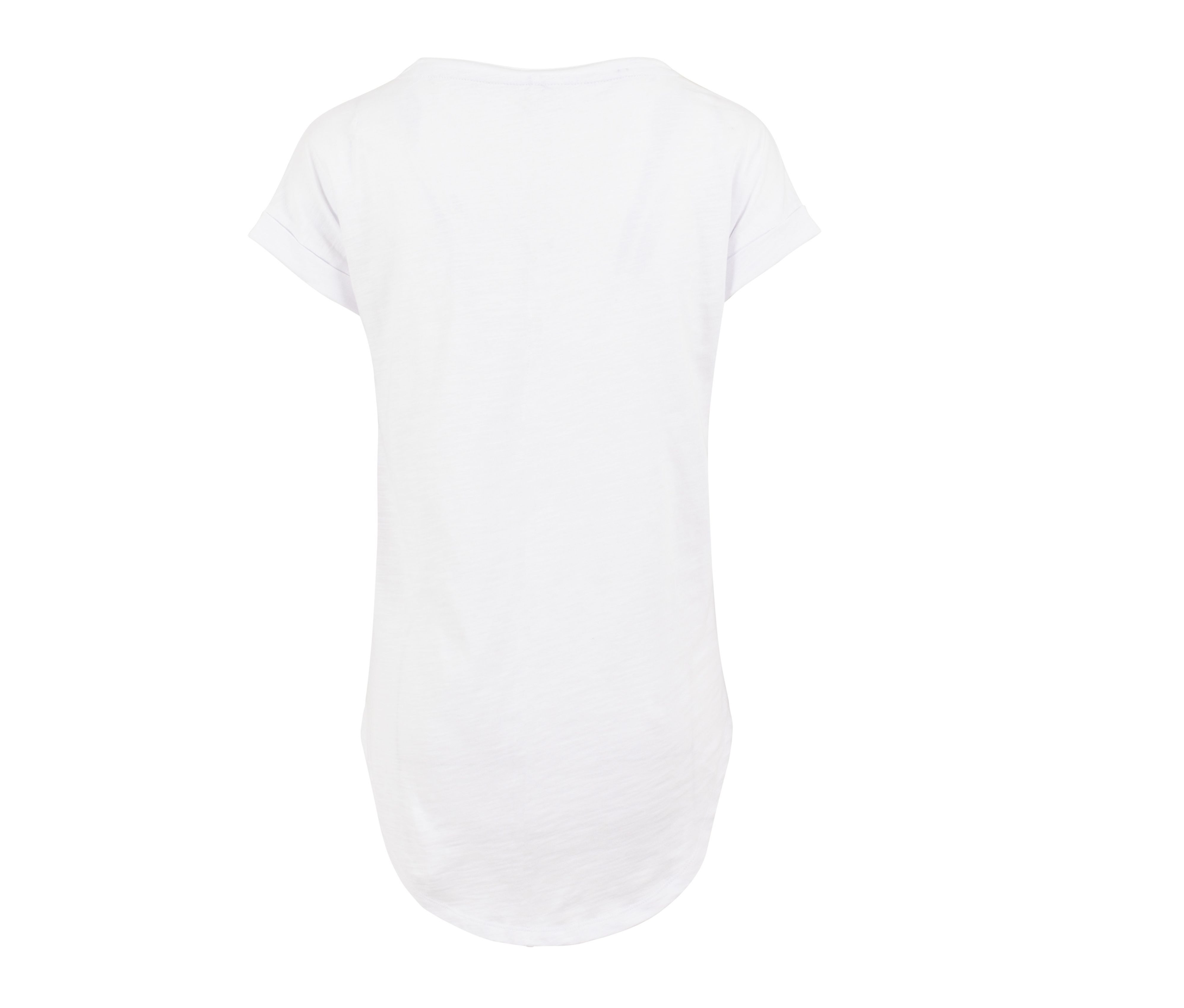 LADIES LONG SLUB TEE